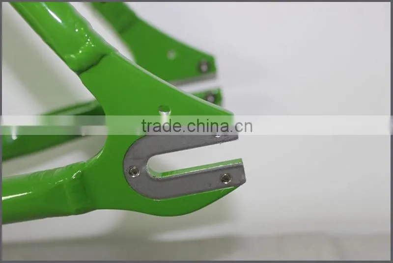 Muti-colors OEM 700C racing fixie bike aluminium fixed gear frame profile