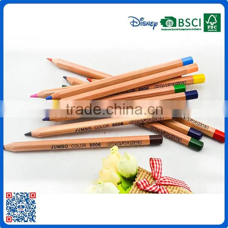 2016 High grade lead multi colors pencils for kids