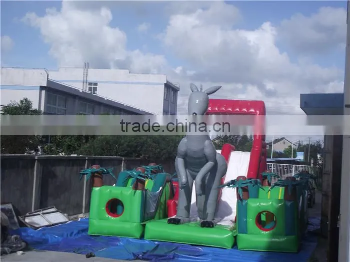 Hot cheap Inflatable amusement park funworld inflatables