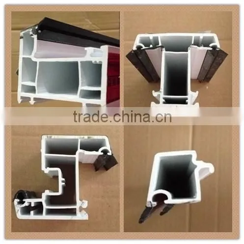 sliding conch upvc profile