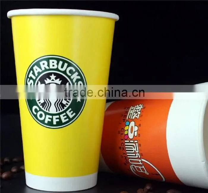 Disposable cone paper cup / paper soup cup / paper for cup Green paper cup