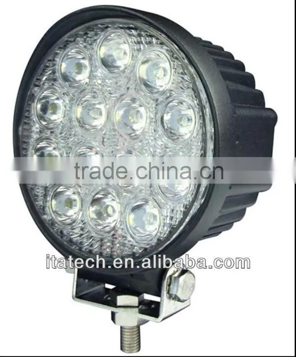 super bright auto led work light 48w