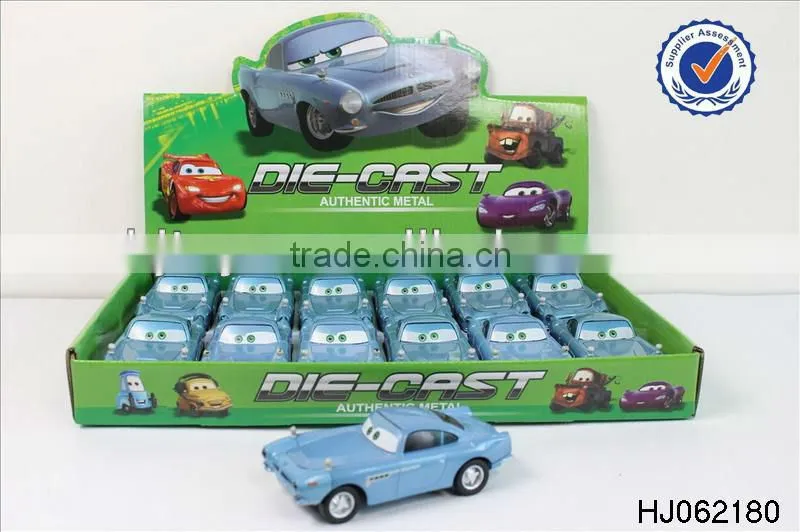 Alloy car, pull back car with light & music