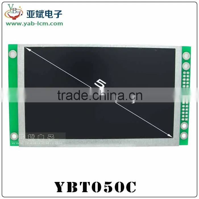 5 inch 800x480 tft LCD module high brightness LCD 800 nits