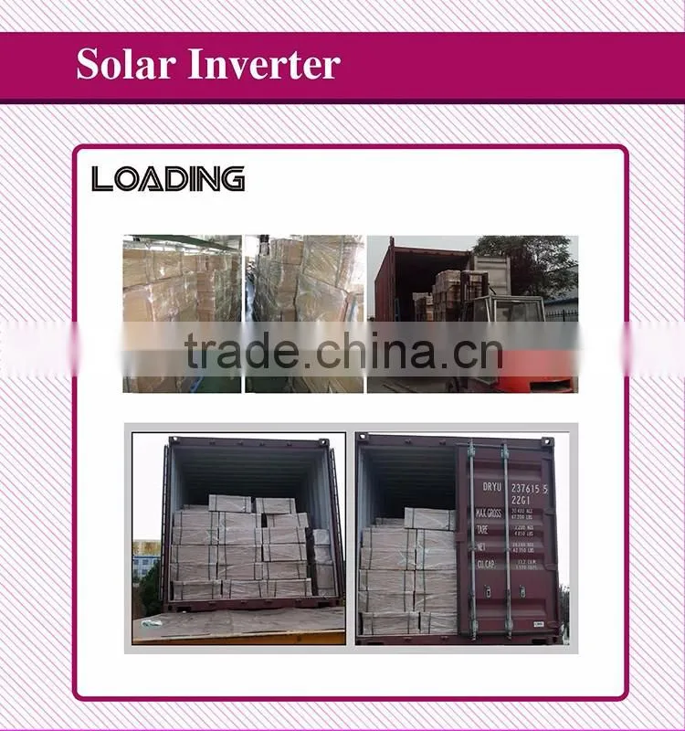 Green sky 500W off grid pure sine wave LED display solar inverter