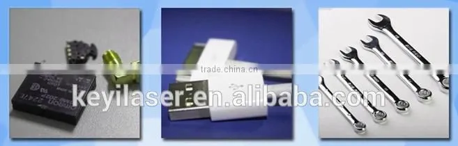 20W fiber laser marking machine price for metal / glass / plastic / iphone 6 case