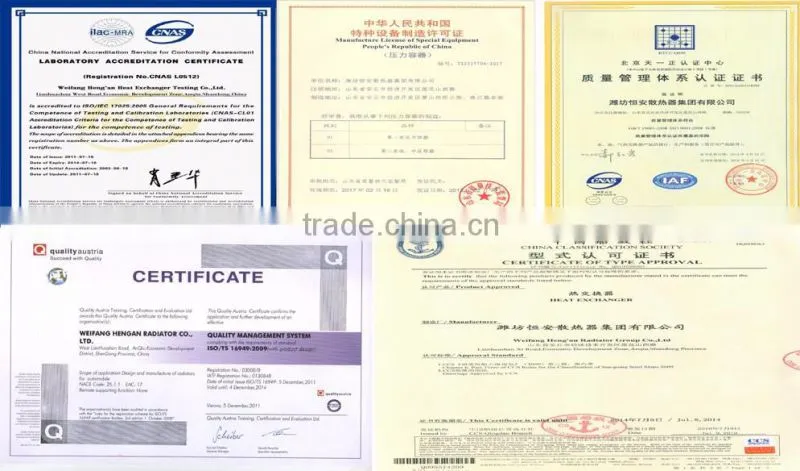 Heavy Duty Truck Auto Radiator For Volvo F12