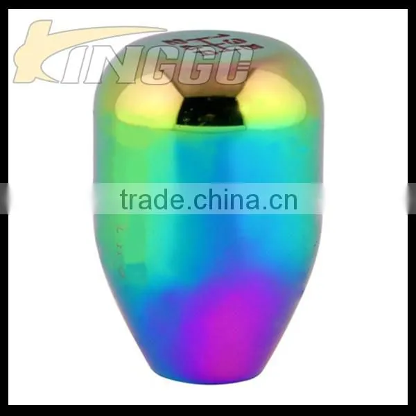 Auto Racing Car Rainbow Aluminum Gear Shift Knob Custom Knob