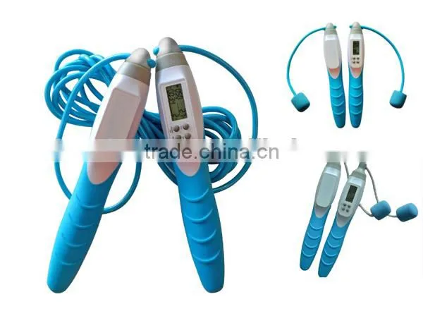 Digital Calorie Counter jump rope with pedometer