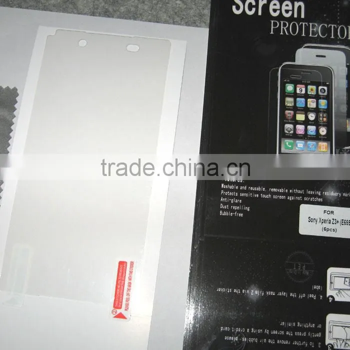 PET super clear Screen protector for Sony Z4