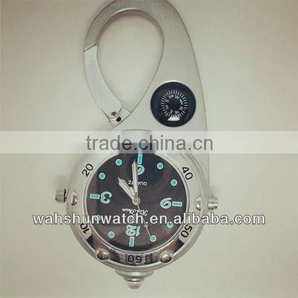 Mini pocket fashion keychain multifunction outdoor compass for watch/altimeter watch/barometer watch