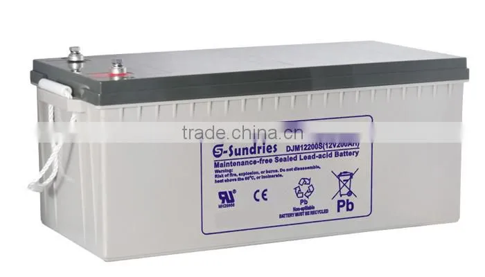 12v 200ah battery solar energy system backup best solar battery charger price