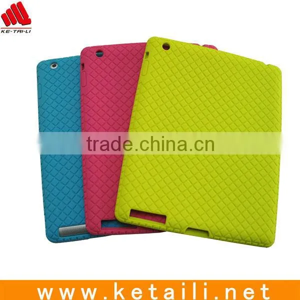 For silicone shockproof ipad case, made of high quality silicone