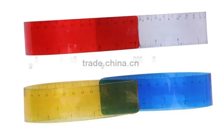 30cm PVC soft Flexible ruler