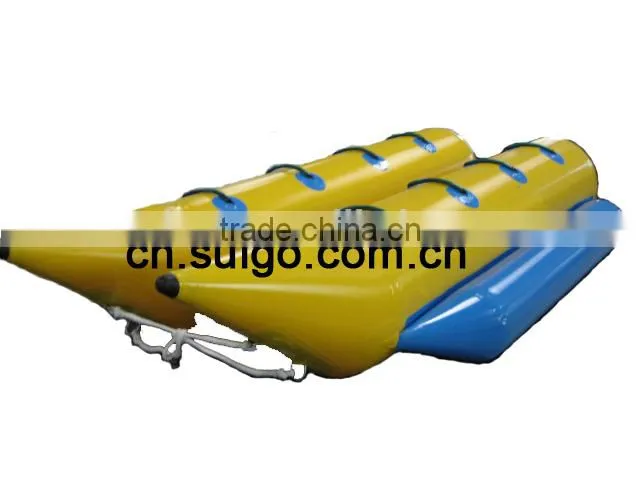 Banana Boat/ Inflatable water game/ PVC boat/surfing boat