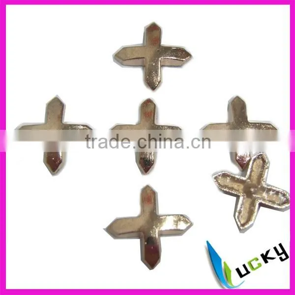 2103 newest large size hot fix copper dome rectangle shape dome