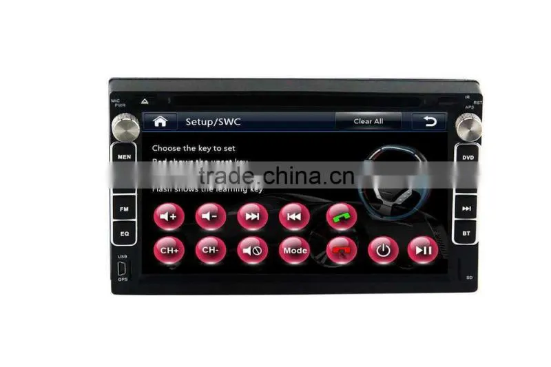 double din car dvd gps for Peugeot 307 with GPS/Bluetooth/Radio/SWC/Digital TV/3G internet/WIFI/ATV/DVR