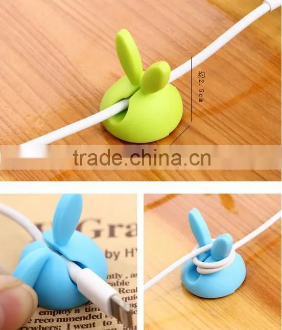 Lovely Silicone cable wire organizer/Bobbin winder/cable holder