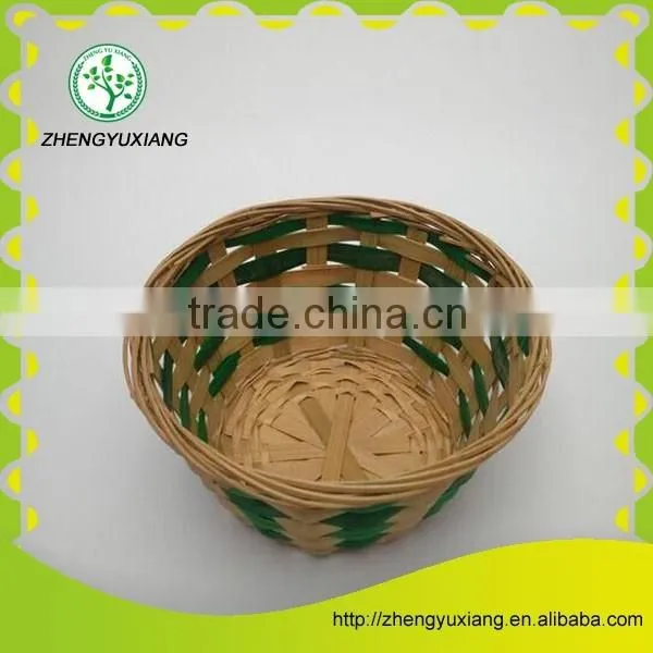 Handmade bamboo kitchen storage egg basket