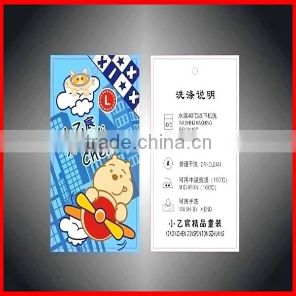 Fashionable Designed Printed Hangtags Paper For Clothes Wholesale
