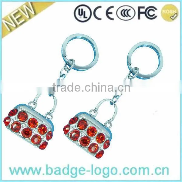 2016 Custom Glass Painting Keychain for Decoration
