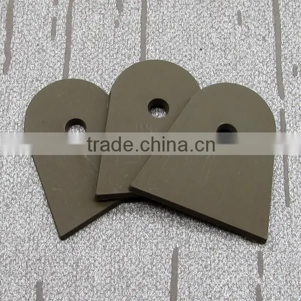 Elastic String Hole Garment Rubber Labels