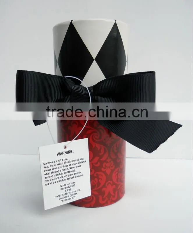 gift cylinder match for Christmas gift