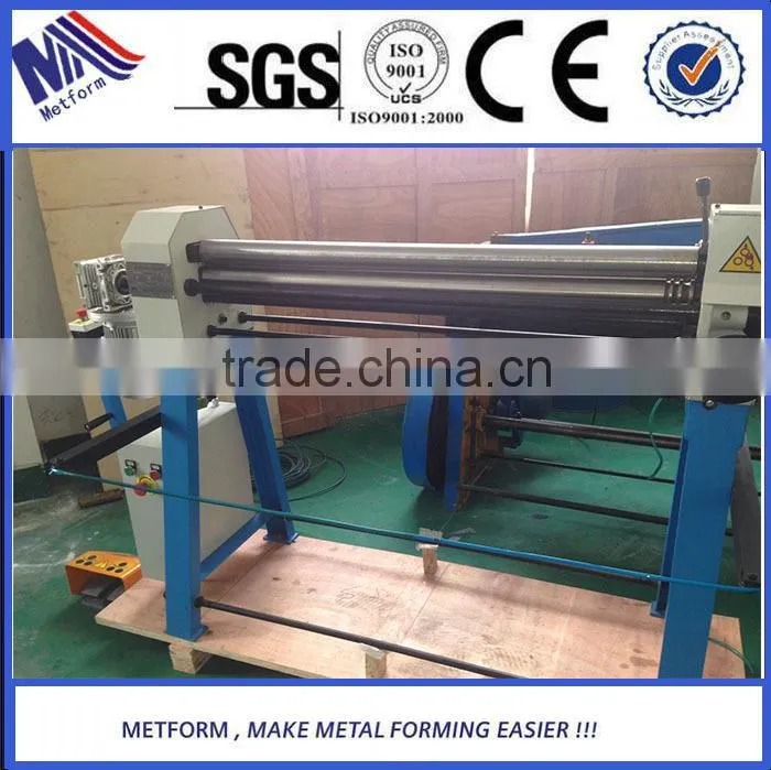 Electric asymmetrical 3 Roller Slip Rolling Machine with high quality