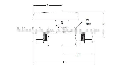 pneumatic stainless steel ball valve, factory supply high quality ball valve