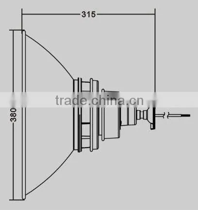 NKU64 150w led high bay light,commercial electric work light