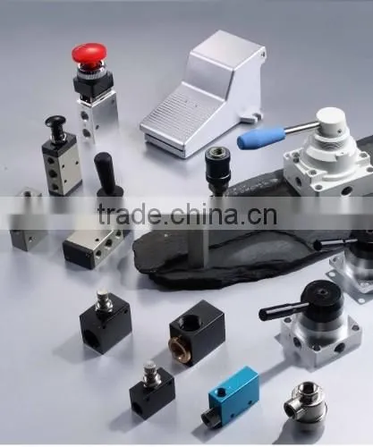 4F210-08-LG Pneumatic Foot Pedal Valve With Lock and Cover