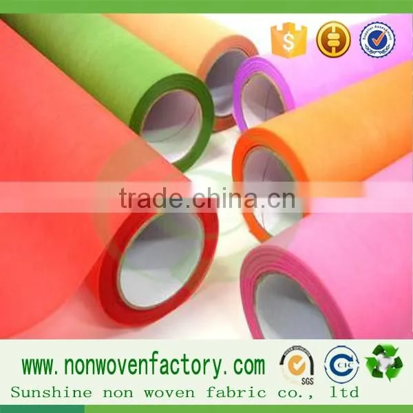 Nonwoven cloth material fabric, fabric for making bed sheets, bed sheet fabric