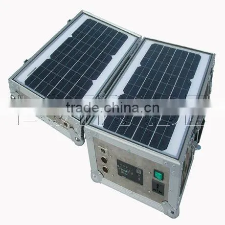 Newest products 30 W rod type solar power system /solar mobile power factory direct sale