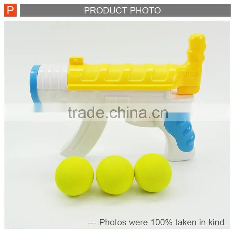 Hot sale kids toys air soft pingpong gun toy