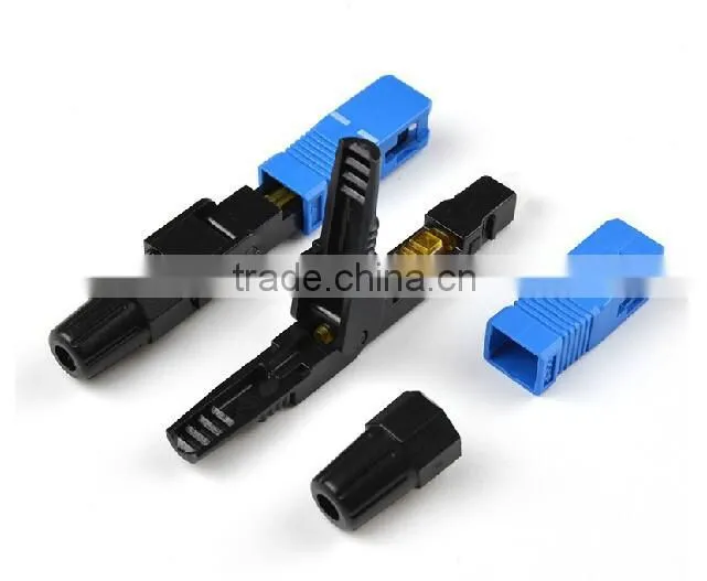Factory Selling sc upc 3M type fiber optic fast connector/Fiber optic quick connector/ optical fiber quick connector