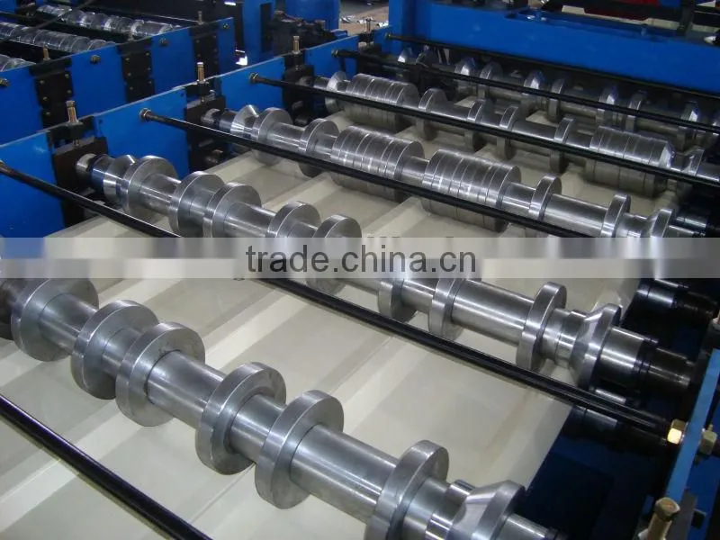 820 high quality corrugate cold bending color steel roll forming machine