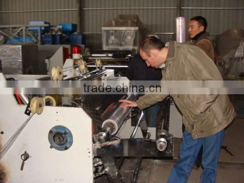 high quality One layer extrusion stretching film and cling film machine