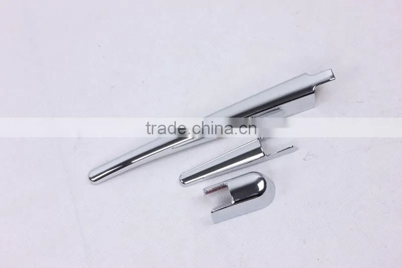 For Suzuki Grand Vitara Escudo Accessories 2016 2017 ABS Chrome Rear Wiper Cover 3pcs