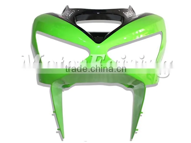 Green Black Fairing Kits for Kawasaki Ninja ZX6R 2003 2004 ZX 6R 03 04 ABS 100% Injection Mold Body Kits