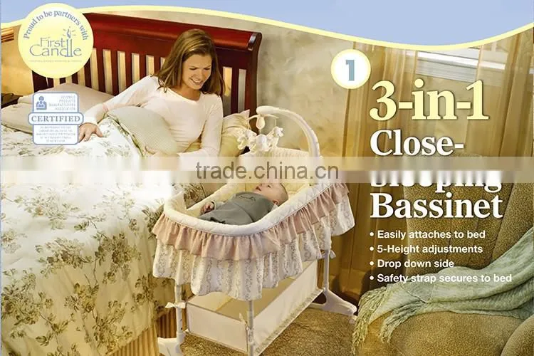 Baby Bassinet folded,Foldable baby swing bassinet, baby bassinet with rocker