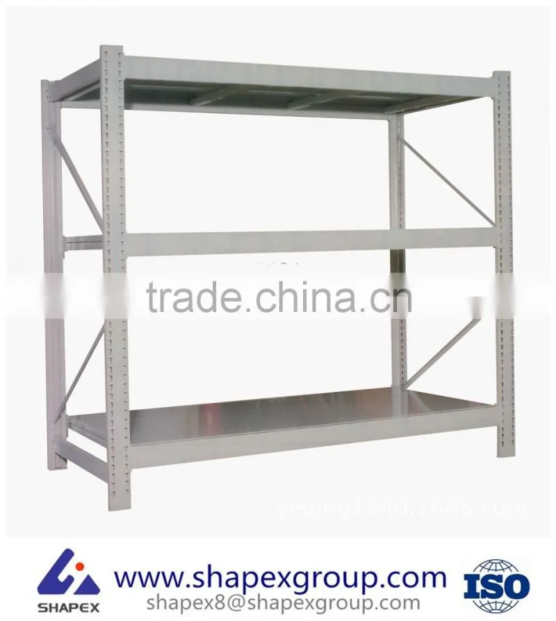 3-Shelf Wide Shelving Unit/ European Shelf