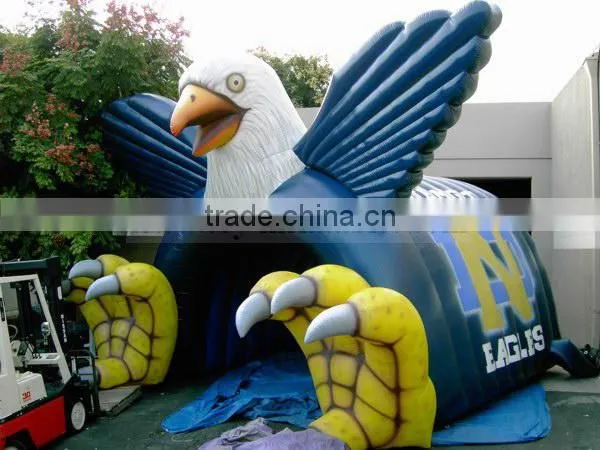 Top grade special inflatable tiger tunnel