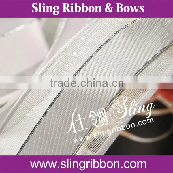 Red Sheer Ribbon For Packing