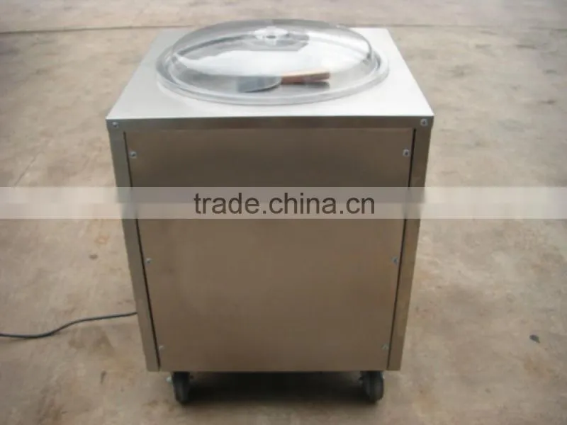 commercial fried ice cream machine price flat pan ice cream machine for sale