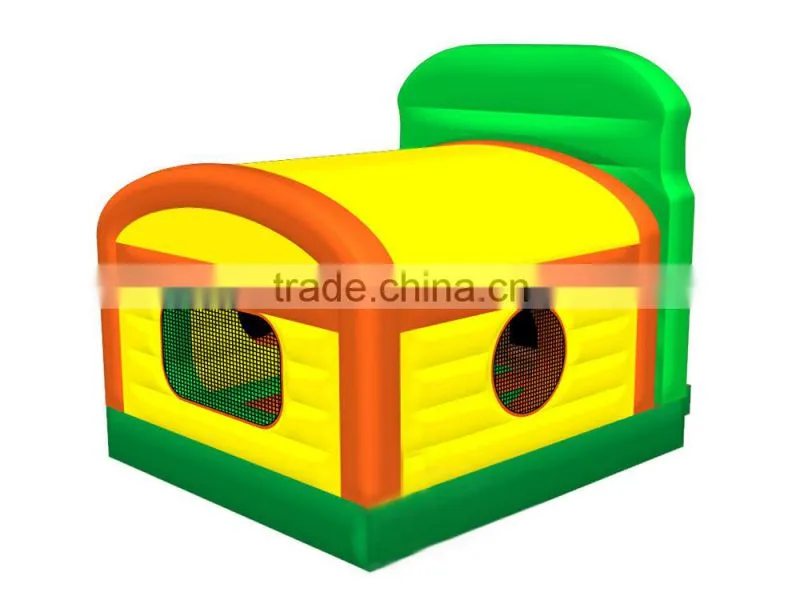 Funny Commercial inflatable Jungle bounce house, air bouncer inflatable trampoline