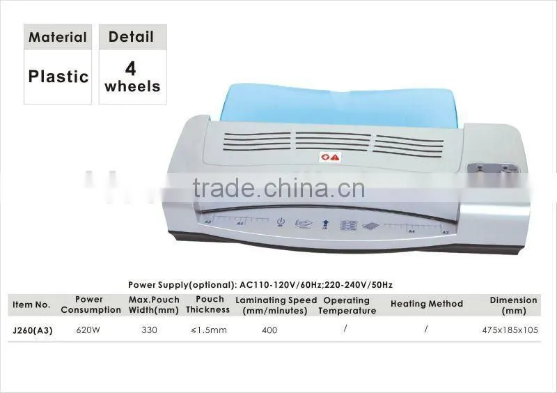 A3 Metal Photo Laminating Machine