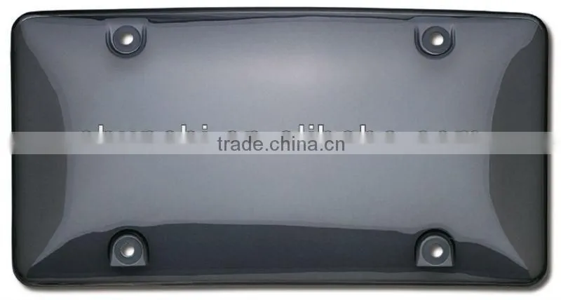Smoke 'Bubble' License Plate Shield