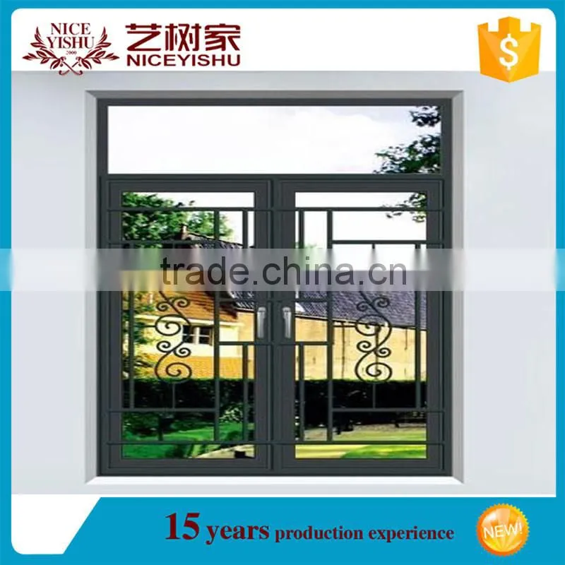 Wrought iron work window grill designs for sale