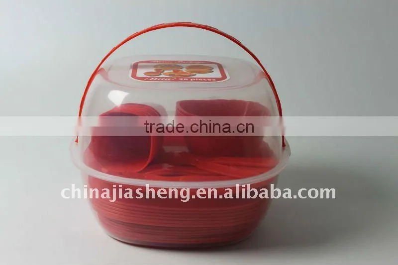 48PCS Plastic Picnic Set