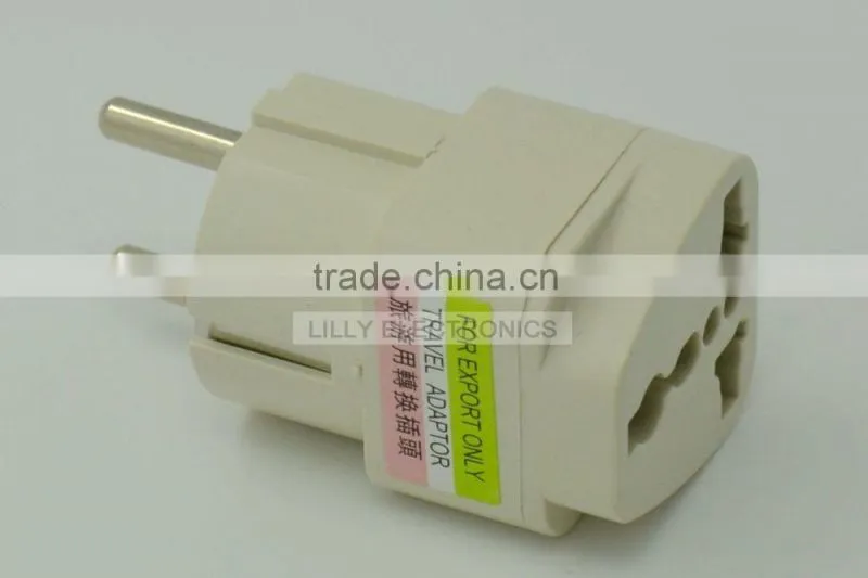 UK to EU AC Conversion Travel Adapter AU US UK to EU AC Conversion Electrical Plug Universal 250V 10A